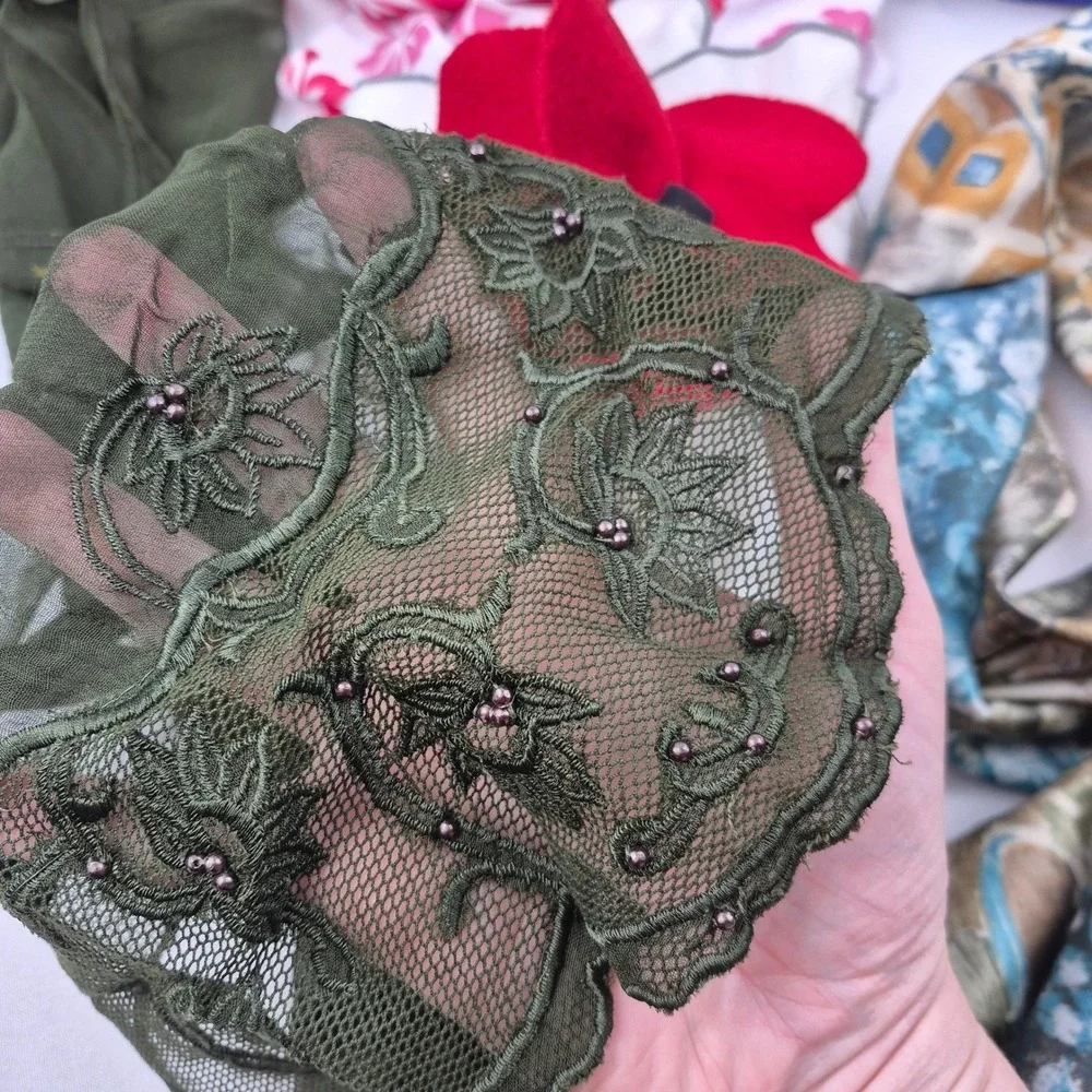Scarf Bundle Lot 6‎ Lightweight Fashion Scarves Mixed Colors Prints Boho Chic